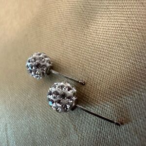 Elegant Silver Stud Earrings